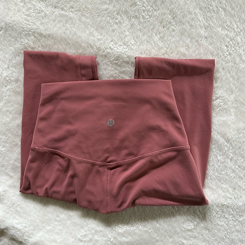 pink lululemon leggings